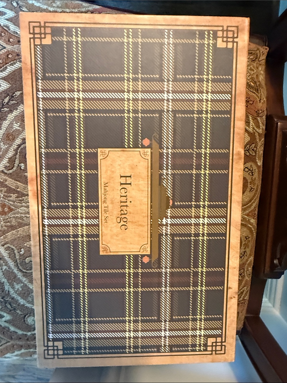 Oh My Mahjong Heritage Tile Set . NWT Unopened. Dice-. Beautiful set for Fall.